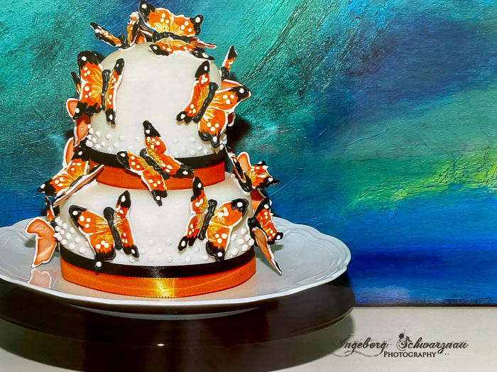 Schmetterling Torte 7536