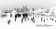 Frankfurt Skyline Filtereffekte