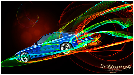 Auto - blau
